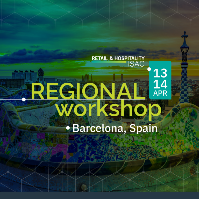 Regional Workshop Barcelona