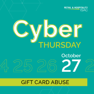 Gift Card Abuse Cyber Thursday logo