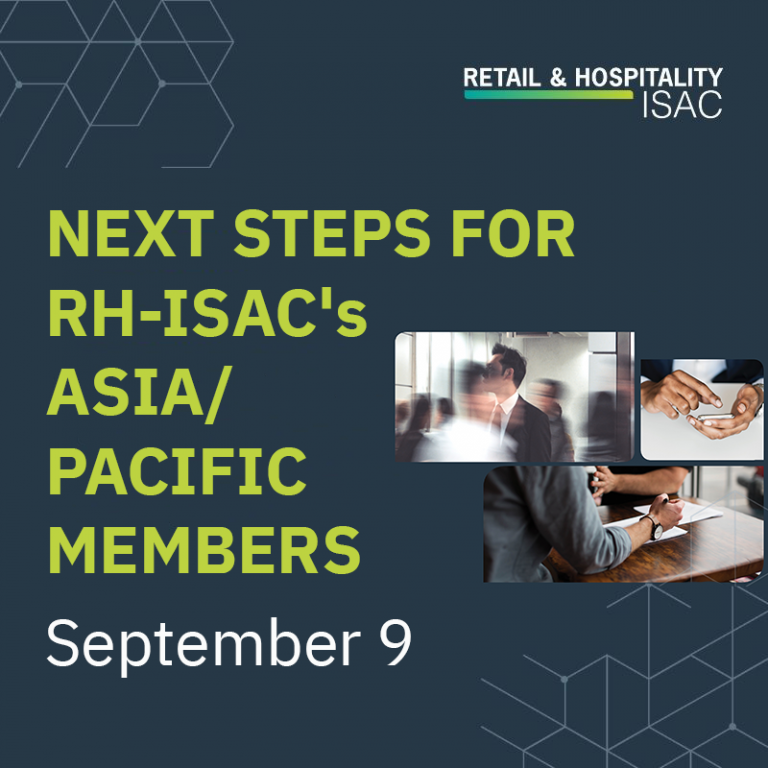 Next Steps for Asia/Pacific Members