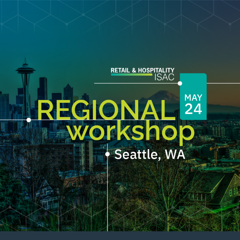 Regional Workshop Seattle