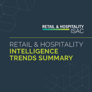 Retail and Hospitality Intelligence Trends Summary Report Cover image