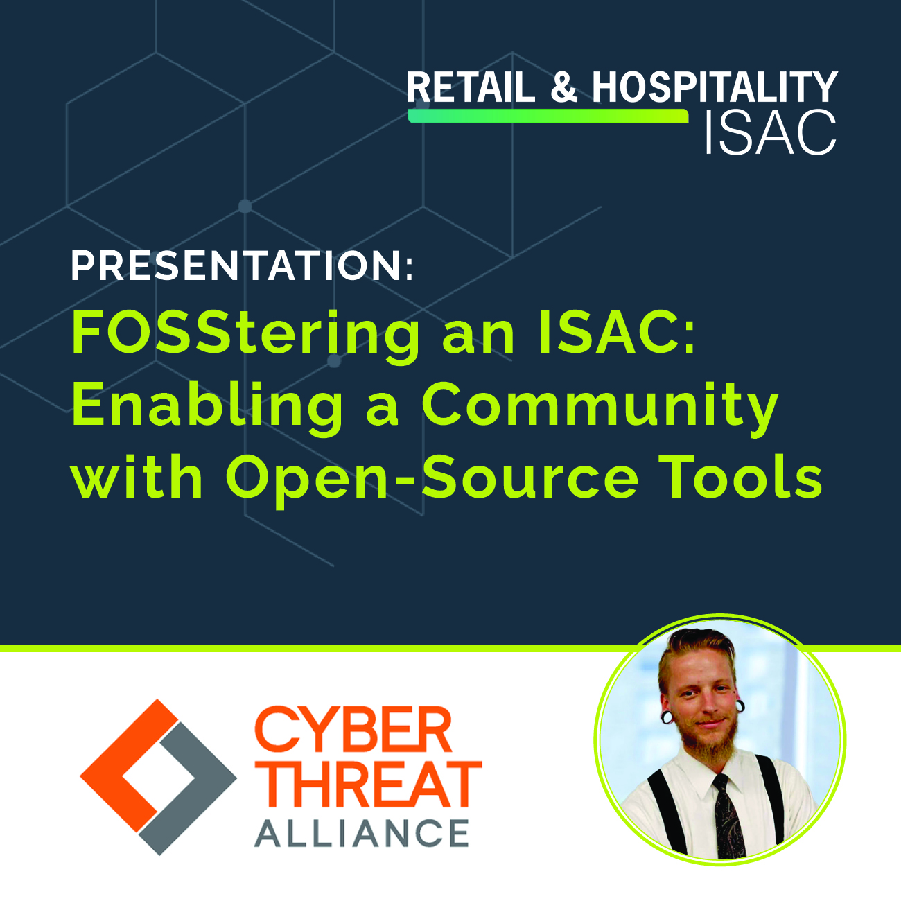 FOSSering an ISAC event graphic